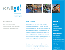 Tablet Screenshot of kargo.nl